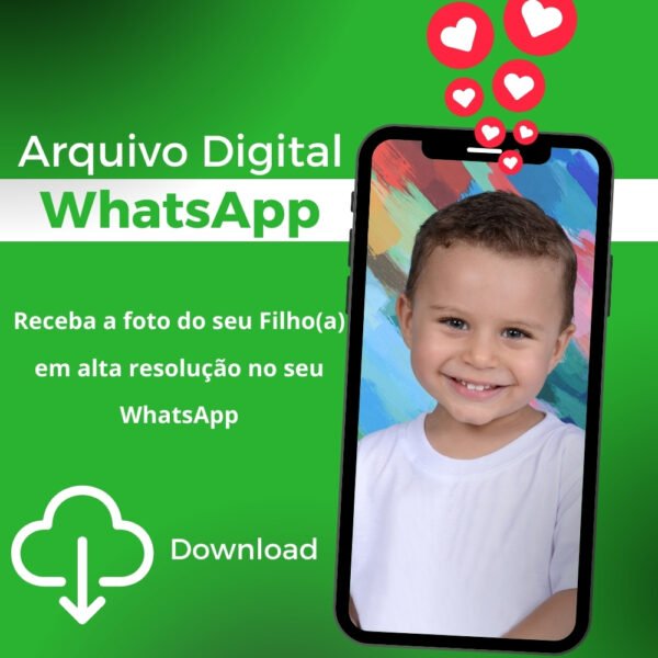 Arquivo Digital - Foto Individual- WhatsApp