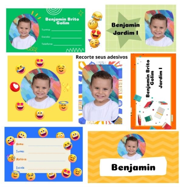 2 Cartelas de Adesivo - Image 2