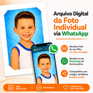 Arquivo Digital - Foto Individual- WhatsApp